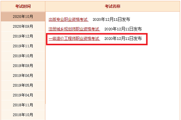 一级造价师成绩查询3